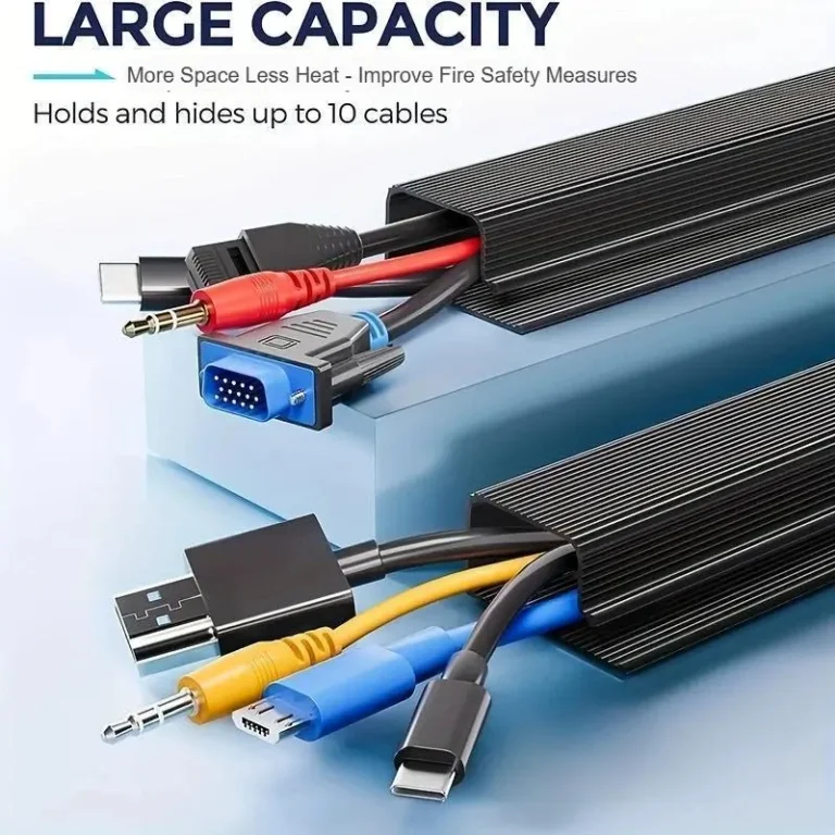 Self Adhesive cable channle for under desk