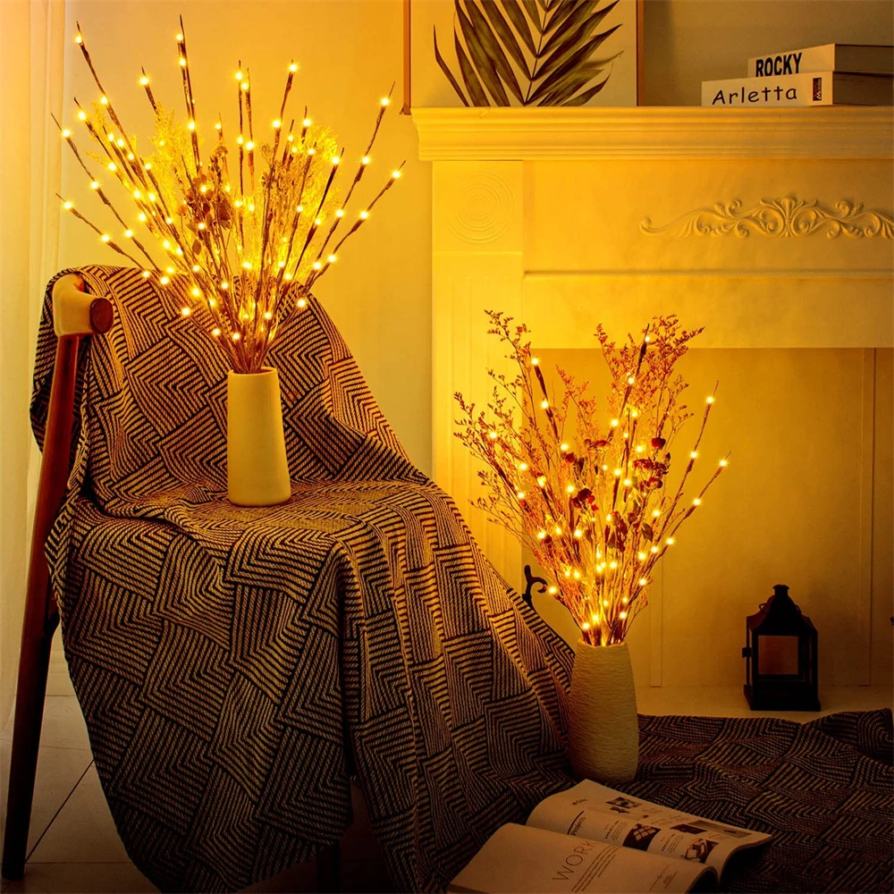 20 Bulbs LED Willow Branch Lamp