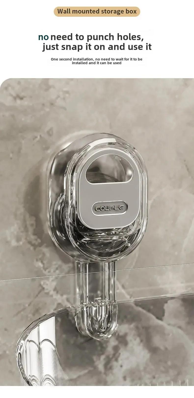 snap on shower caddy strong hold