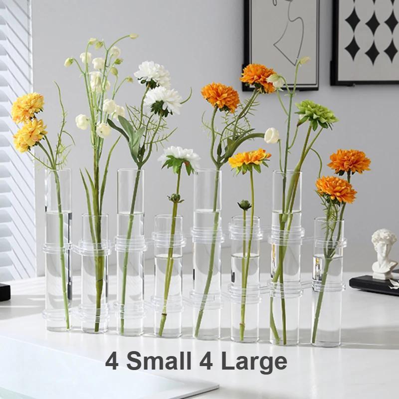Bud Vase 4 small 4 large