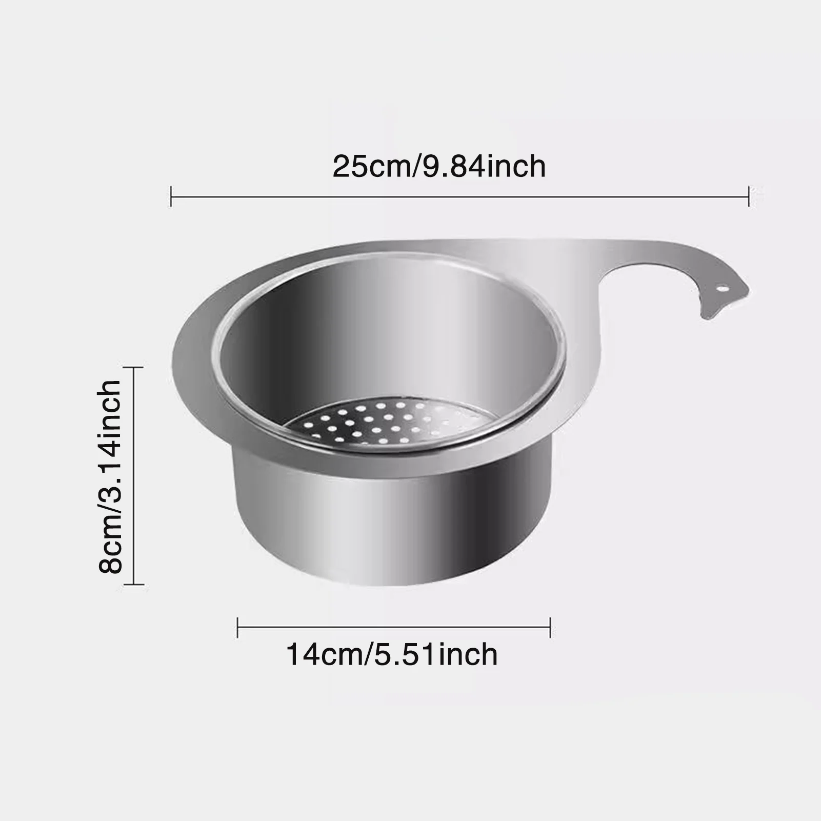 Stainless Steel Sink Strainer Basket Stainless Steel Sink Strainer Basket
