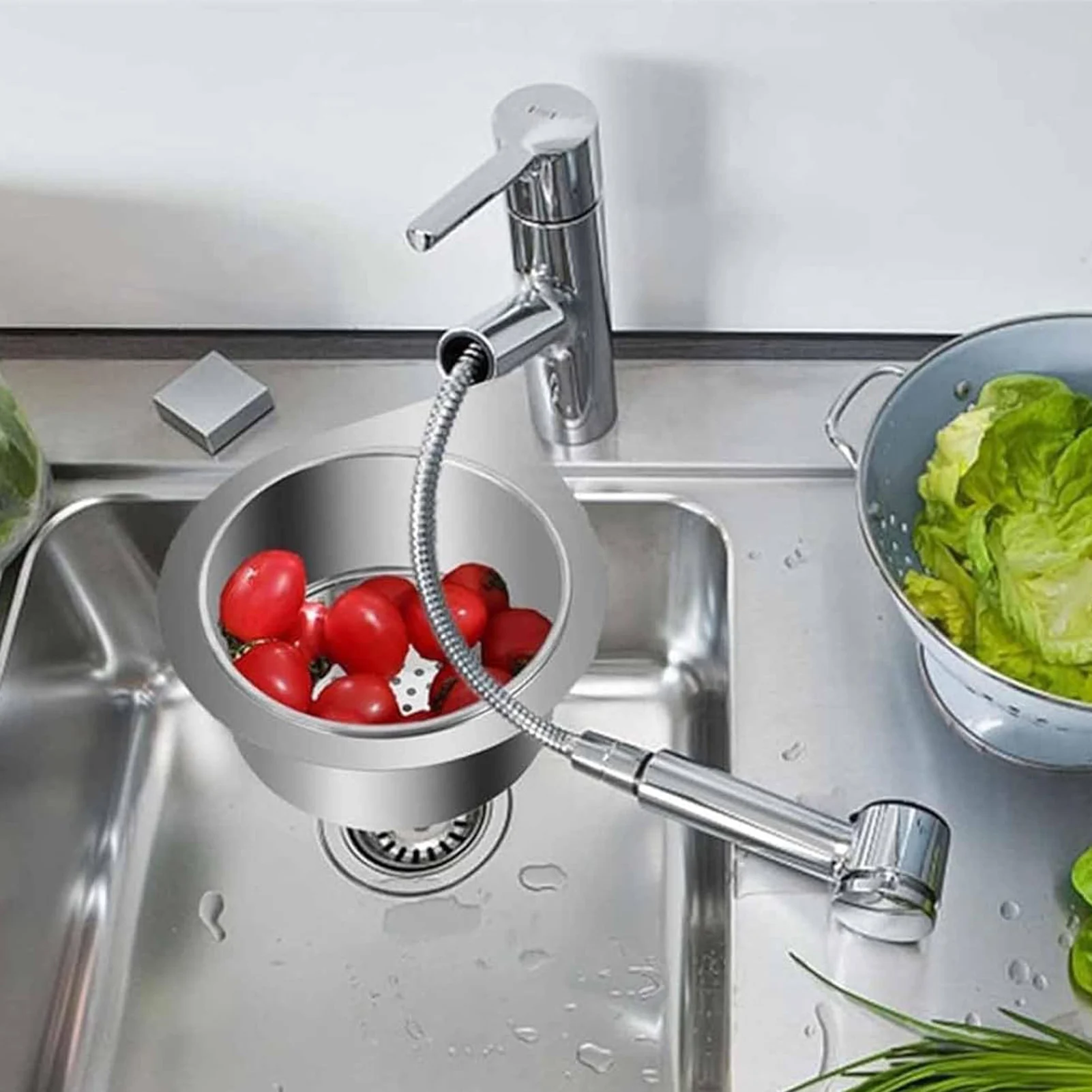 Stainless Steel Sink Strainer Basket Stainless Steel Sink Strainer Basket