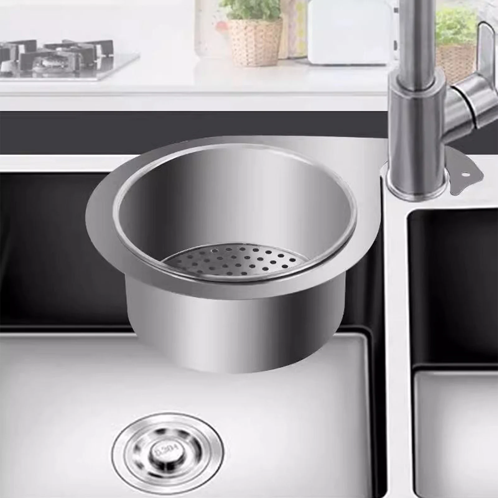Stainless Steel Sink Strainer Basket Stainless Steel Sink Strainer Basket