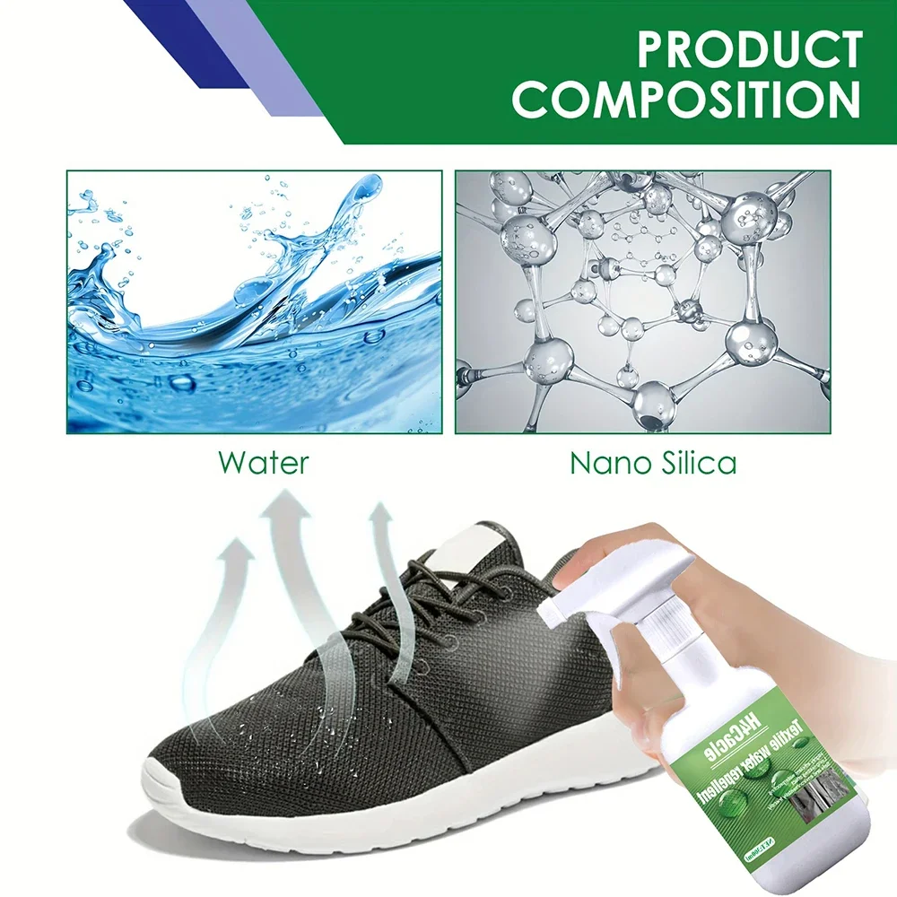 Rain And Stain Waterproof Protector Spray Suitable for Shoes, Bags, Jackets
