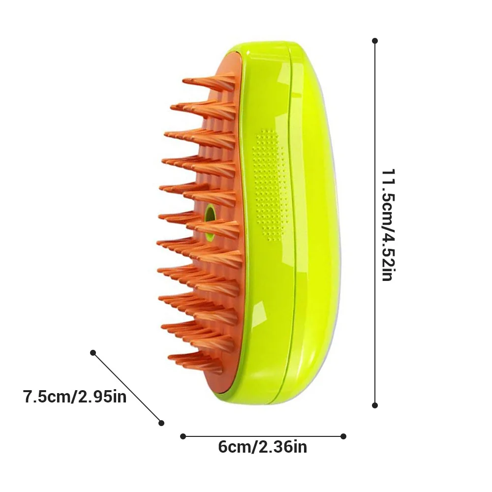 Cat Dog Steamy Brush Steam Brush Electric Sprayer for Massage Pet Grooming tool Shedding